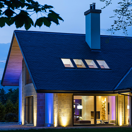 CUPA HEAVY 3 natural slate in award-winning country house CUPA HEAVY 3 natural slate in award-winning country house