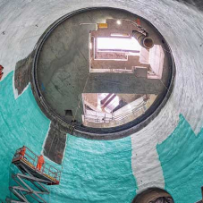 Mapei solves Bank Station spray waterproofing problem Mapei solves Bank Station spray waterproofing problem