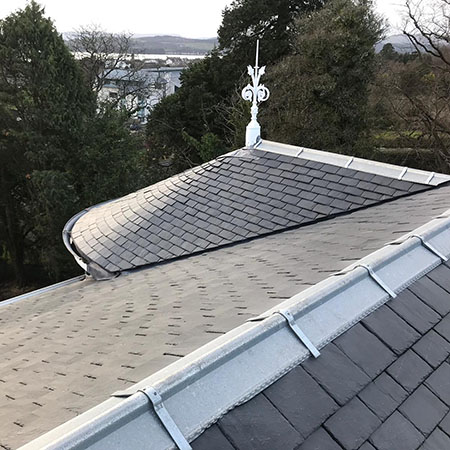 CUPA PIZARRAS luxury roofing for a listed building in Helensburgh CUPA PIZARRAS luxury roofing for a listed building in Helensburgh