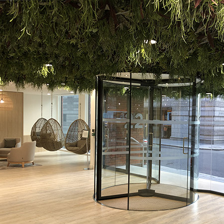 Stunning TORMAX glass revolving door for modern office in Blackfriars Stunning TORMAX glass revolving door for modern office in Blackfriars