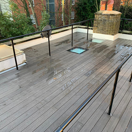 iDecking proves the ideal solution for flat roof in London iDecking proves the ideal solution for flat roof in London