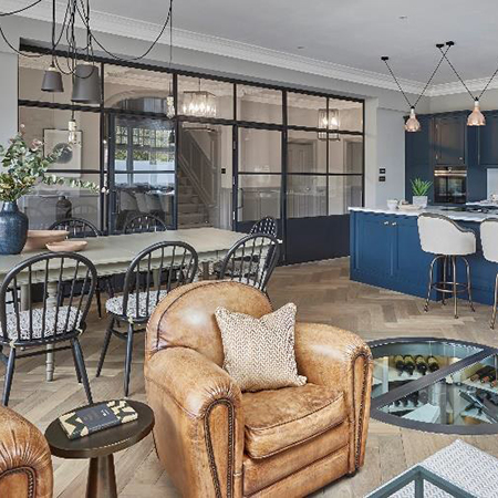 Steel and glass partitions for stunning Victorian home in Epping Steel and glass partitions for stunning Victorian home in Epping