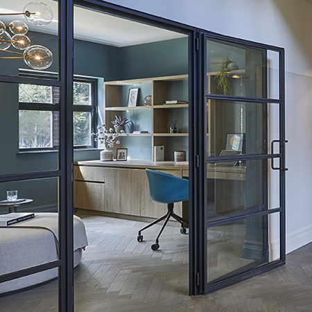 Clement steel and glass partitions for luxurious home Clement steel and glass partitions for luxurious home