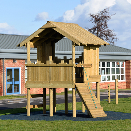 Playground equipment ensures imaginative fun at Thorntree Primary School Playground equipment ensures imaginative fun at Thorntree Primary School