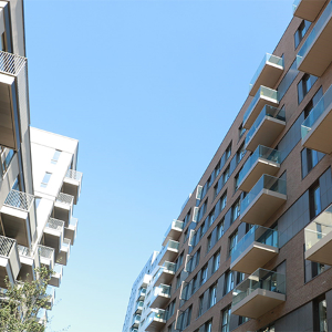 Sapphire provides their Glide-On™ balconies to Greenwich Peninsular homes Sapphire provides their Glide-On™ balconies to Greenwich Peninsular homes