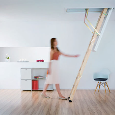 Cadet 3 wooden loft ladder specification available from NBS Plus Cadet 3 wooden loft ladder specification available from NBS Plus