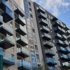 Sapphire supply 234 modular balconies to Brent House development Sapphire supply 234 modular balconies to Brent House development