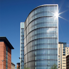Eleven Brindleyplace features Reynaers aluminium curtain walling systems Eleven Brindleyplace features Reynaers aluminium curtain walling systems