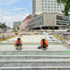Schöck Combar ensures safer tram system and reduced noise Schöck Combar ensures safer tram system and reduced noise