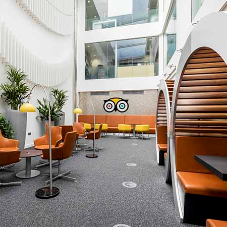 Soundtect help with reburishment of Trip Advisor HQ in London