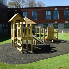 Playground equipment and sensory area installed at First Steps Day Nursery Playground equipment and sensory area installed at First Steps Day Nursery