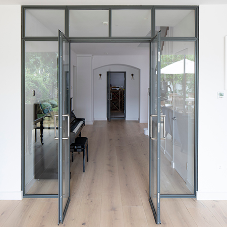Clement steel framed glazing chosen for London home Clement steel framed glazing chosen for London home