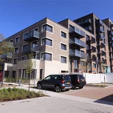 Sapphire supply bespoke balconies for Hayes Village Sapphire supply bespoke balconies for Hayes Village