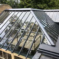 Howells Glazing supplies conservatory roof for mansion refurb Howells Glazing supplies conservatory roof for mansion refurb