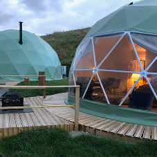 Luxury Geodesic Domes become even more luxurious thanks to Gripsure Luxury Geodesic Domes become even more luxurious thanks to Gripsure