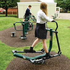 New outdoor gym at Watton Junior School in Norfolk New outdoor gym at Watton Junior School in Norfolk