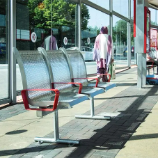Broxap Street Furniture at West Bromwich Bus Station Broxap Street Furniture at West Bromwich Bus Station