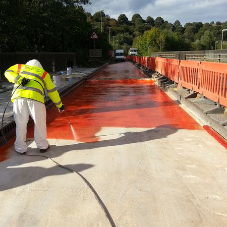 Crumlin Bridge Protected with Spray Applied Waterproofing Crumlin Bridge Protected with Spray Applied Waterproofing