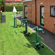 Outdoor gym for Derby community hub Outdoor gym for Derby community hub