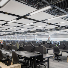 Rockfon showcases range at iconic modernist council offices Rockfon showcases range at iconic modernist council offices