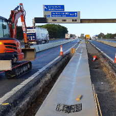 M62 Smart Motorway Upgrade, Junction 33 to 34 Ferrybridge. M62 Smart Motorway Upgrade, Junction 33 to 34 Ferrybridge.