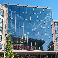 Natural and mechanical smoke extract systems for an impressive brand new hotel Natural and mechanical smoke extract systems for an impressive brand new hotel