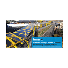 Safe and Strong: Choose a shelter from Broxap Street Furniture Safe and Strong: Choose a shelter from Broxap Street Furniture