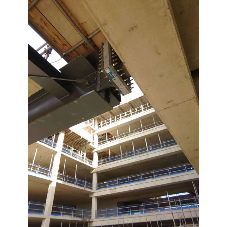 Schöck connectors for heavy walkways at new Santander UK Schöck connectors for heavy walkways at new Santander UK