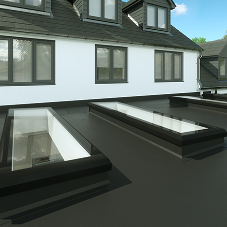 Luma aluminium flat rooflights…Made-to-measure. Easy to install. Luma aluminium flat rooflights…Made-to-measure. Easy to install.