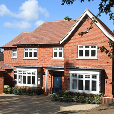Land transformed into beautiful new build property Land transformed into beautiful new build property