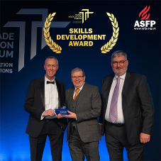 ASFP wins TAF Skills Development award ASFP wins TAF Skills Development award