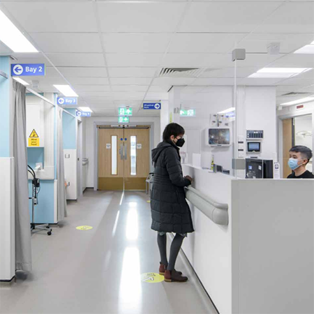 Wall Protection & Flooring at Whitby Hospital Wall Protection & Flooring at Whitby Hospital