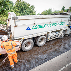 Aggregate Industries has highways covered for Blackburn and Darwen Aggregate Industries has highways covered for Blackburn and Darwen