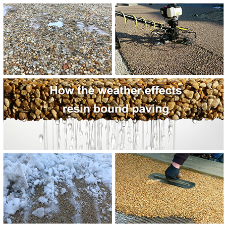 How the weather effects resin bound paving How the weather effects resin bound paving