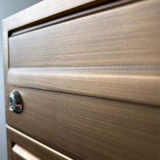 Stylish Sheen Enhances Communal Letterboxes Stylish Sheen Enhances Communal Letterboxes