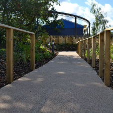 Resin Bound Paving for the Hotel, Leisure and Sport Industry Resin Bound Paving for the Hotel, Leisure and Sport Industry