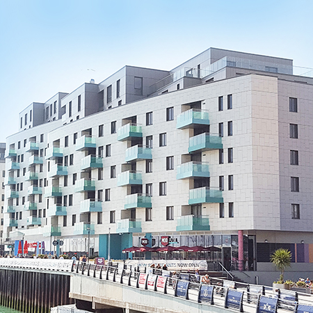Brighton Marina - Rainscreen Cladding