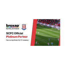 Broxap named headline sponsor of Stoke City FC Academy Broxap named headline sponsor of Stoke City FC Academy