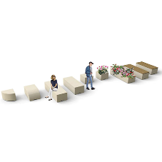 Altrincham Modular Street Furniture Range Altrincham Modular Street Furniture Range