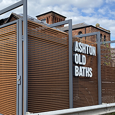 Corten Steel chosen to match Heritage Site Corten Steel chosen to match Heritage Site