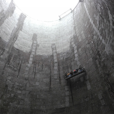 Repair of the cooling tower jacket of Zakłady Azotowe Puławy Repair of the cooling tower jacket of Zakłady Azotowe Puławy