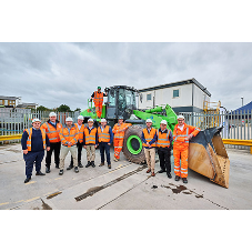 European first as all electric loading shovel comes to London European first as all electric loading shovel comes to London