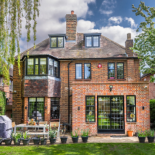 Brooking steel windows chosen for Hampstead Garden Suburb home Brooking steel windows chosen for Hampstead Garden Suburb home