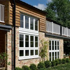 Newly built barn in Cambridgeshire countryside Newly built barn in Cambridgeshire countryside