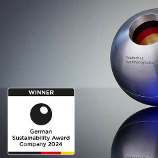 SCHOTT’s climate strategy honoured with the prestigious German Sustainability Award SCHOTT’s climate strategy honoured with the prestigious German Sustainability Award