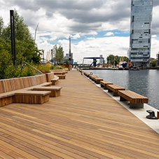 Marine Deck, Wood Wharf Marine Deck, Wood Wharf