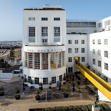 Landmark Art Deco building in Malta fitted with new Clement steel windows Landmark Art Deco building in Malta fitted with new Clement steel windows