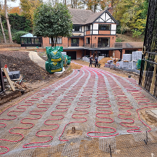 Heated Driveway for Private Residence, Greater London Heated Driveway for Private Residence, Greater London