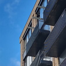Breaking records with 62 Sapphire balconies installed in a day at Bridge House, Uxbridge Breaking records with 62 Sapphire balconies installed in a day at Bridge House, Uxbridge