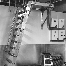 Ascent™ Aluminium Companionway Ladder the perfect solution for Hawick's ALDI
